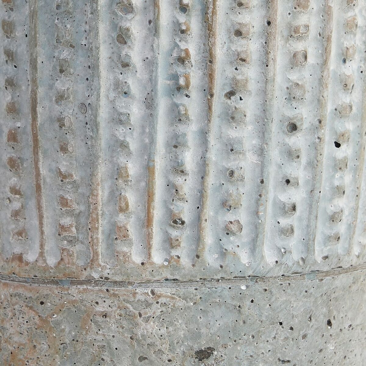 Planter Grey Cement 12,5 X 12,5 X 16 CM